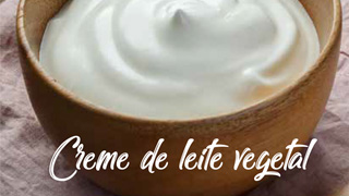 Receitas Gostosas - Creme de leite vegetal